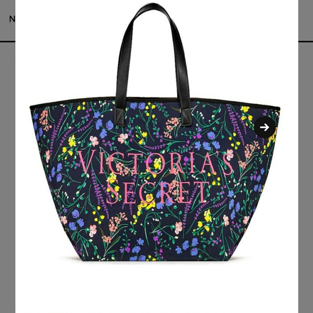 Floral Victoria secret tote